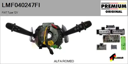 превключвател на кормилната колона FLAMAR LMF040247FI