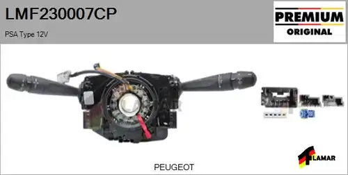 превключвател на кормилната колона FLAMAR LMF230007CP