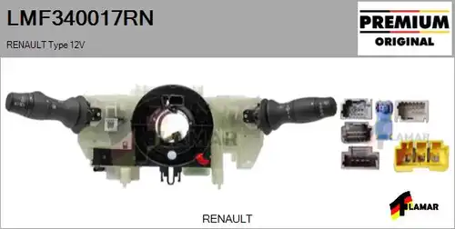 превключвател на кормилната колона FLAMAR LMF340017RN