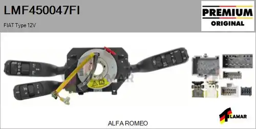 превключвател на кормилната колона FLAMAR LMF450047FI