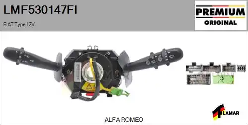 превключвател на кормилната колона FLAMAR LMF530147FI