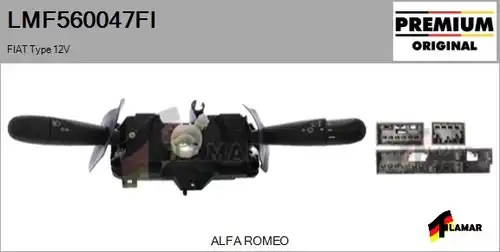 превключвател на кормилната колона FLAMAR LMF560047FI