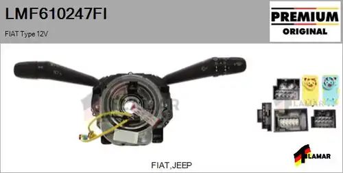 превключвател на кормилната колона FLAMAR LMF610247FI