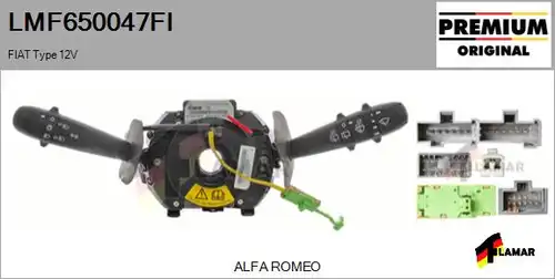 превключвател на кормилната колона FLAMAR LMF650047FI