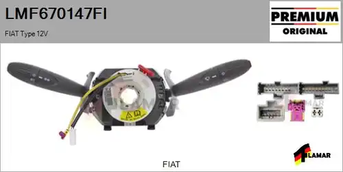 превключвател на кормилната колона FLAMAR LMF670147FI
