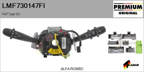 превключвател на кормилната колона FLAMAR LMF730147FI