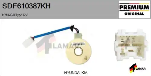 датчик за ъгъла на завиване FLAMAR SDF610387KH
