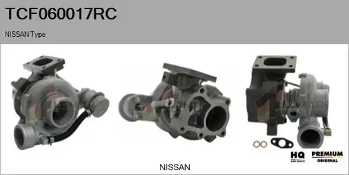 турбина FLAMAR TCF060017RC