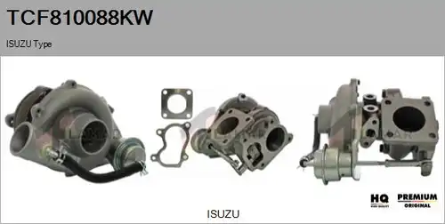 турбина FLAMAR TCF810088KW