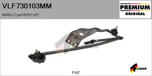 лостов механизъм на чистачките FLAMAR VLF730103MM