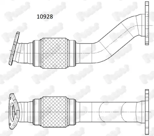 изпускателна тръба FONOS 10928