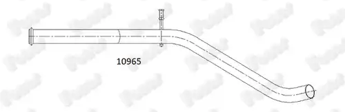 изпускателна тръба FONOS 10965
