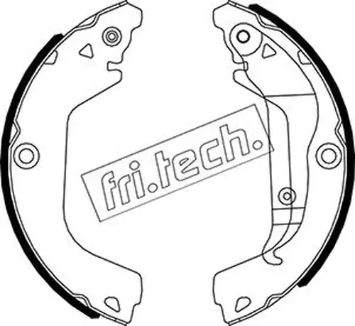 комплект спирачна челюст fri.tech. 1027.009