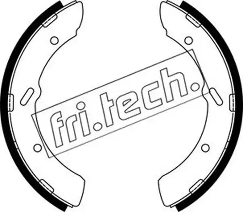 комплект спирачна челюст fri.tech. 1253.706