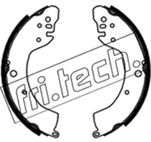 комплект спирачна челюст fri.tech. 1253.760