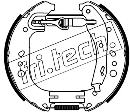 комплект спирачна челюст fri.tech. 16546