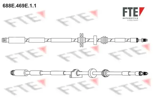 спирачен маркуч FTE 688E.469E.1.1