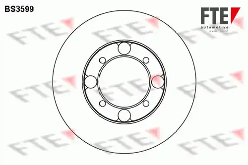 спирачен диск FTE 9072430