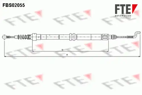 жило за ръчна спирачка FTE FBS02055