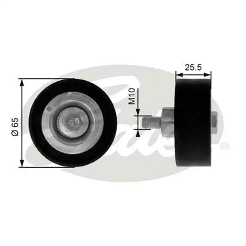 паразитна/ водеща ролка, пистов ремък GATES T36207