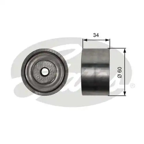 паразитна/ водеща ролка, пистов ремък GATES T36480