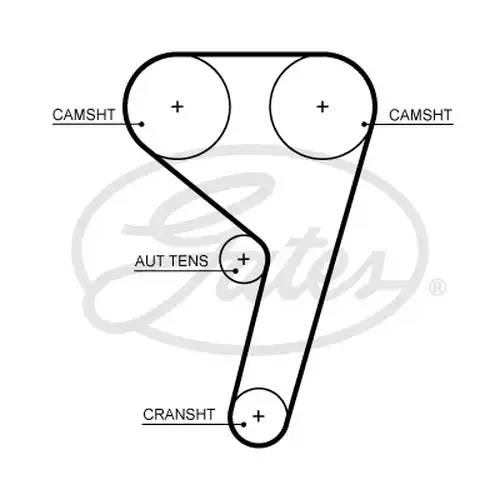 Ангренажен ремък GATES T367HOB