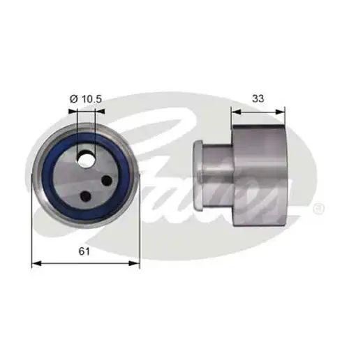 обтяжна ролка, ангренаж GATES T41119
