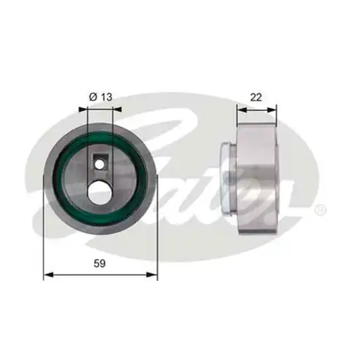 обтяжна ролка, ангренаж GATES T41129