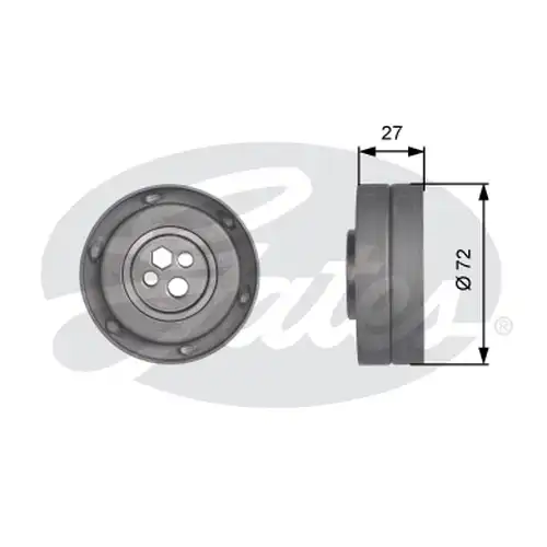 обтяжна ролка, ангренаж GATES T41217