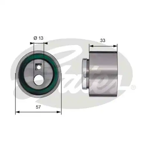 обтяжна ролка, ангренаж GATES T41258