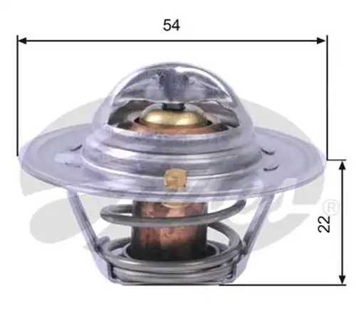 термостат, охладителна течност GATES-SEA TH12888G1