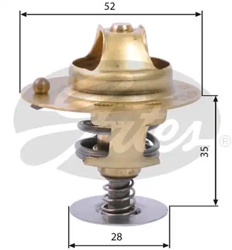 термостат, охладителна течност GATES-SEA TH14178G1