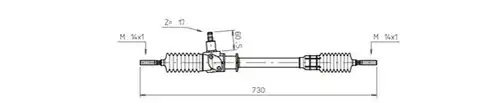 кормилна кутия GENERAL RICAMBI SE4007