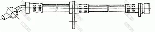 спирачен маркуч GIRLING 9004240