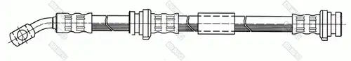 спирачен маркуч GIRLING 9004296