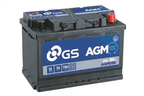 стартов акумулатор GS AGM096