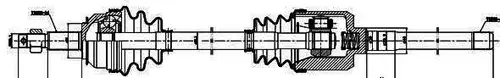 полуоска GSP 209015