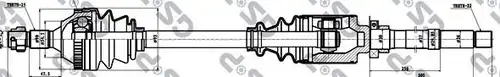 полуоска GSP 210188