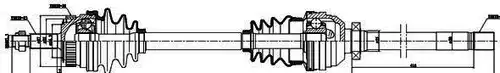 полуоска GSP 250218