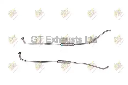 средно гърне GT Exhausts GTY434