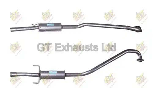 средно гърне GT Exhausts GTY640