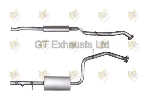 средно гърне GT Exhausts GVO395