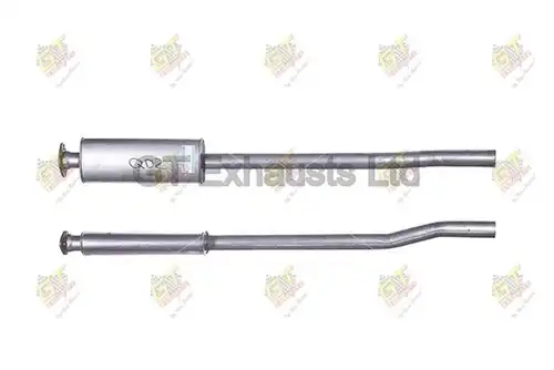 средно гърне GT Exhausts GVV200