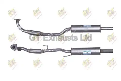 средно гърне GT Exhausts GVW810