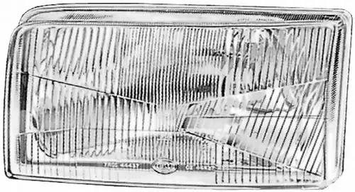 сменяема част на фар, главен фар HELLA 1AJ 136 501-021