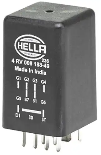 управляващ блок, време за подгряване HELLA 4RV 008 188-491