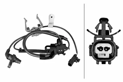 датчик, обороти на колелото HELLA 6PU 358 219-111