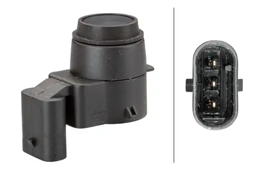 датчик, парктроник HELLA 6PX 358 141-021