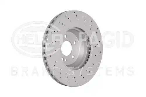 спирачен диск HELLA 8DD 355 134-481