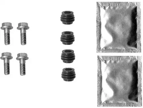 водеща втулка, спирачен апарат HELLA 8DZ 355 201-601